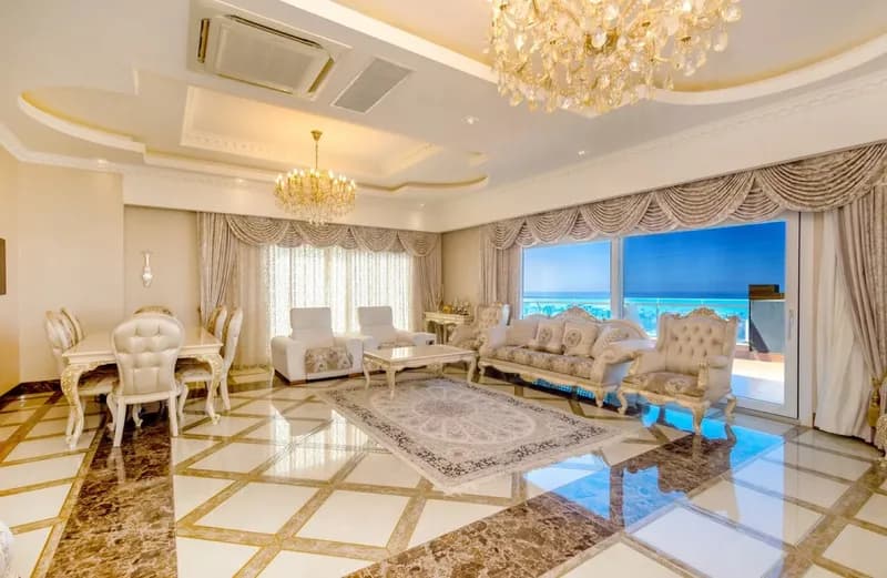 3+1 King Duplex with Private Jacuzzi in Alanya Mahmutlar — photo 1