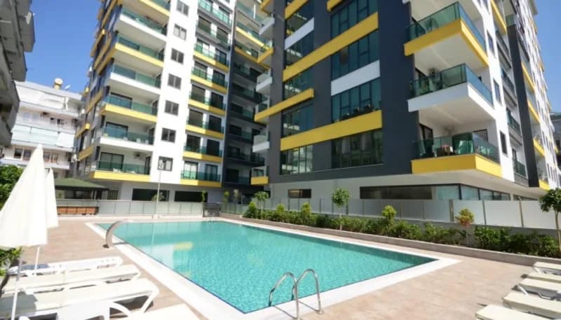 For sale 2+1 luxury apartment in alanya city center – konak city tower — photo 1