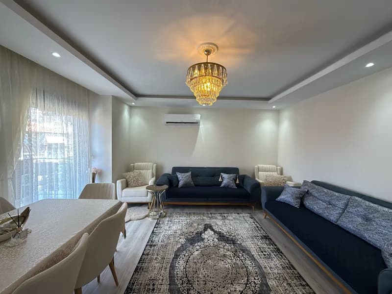 Fully furnished 2+1 duplex apartment in hacet, alanya — photo 1