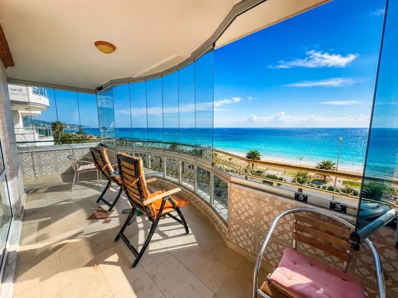 Magnificent Seafront 3+1 Duplex With Panoramic Sea View In Mahmutlar, Alanya — photo 1