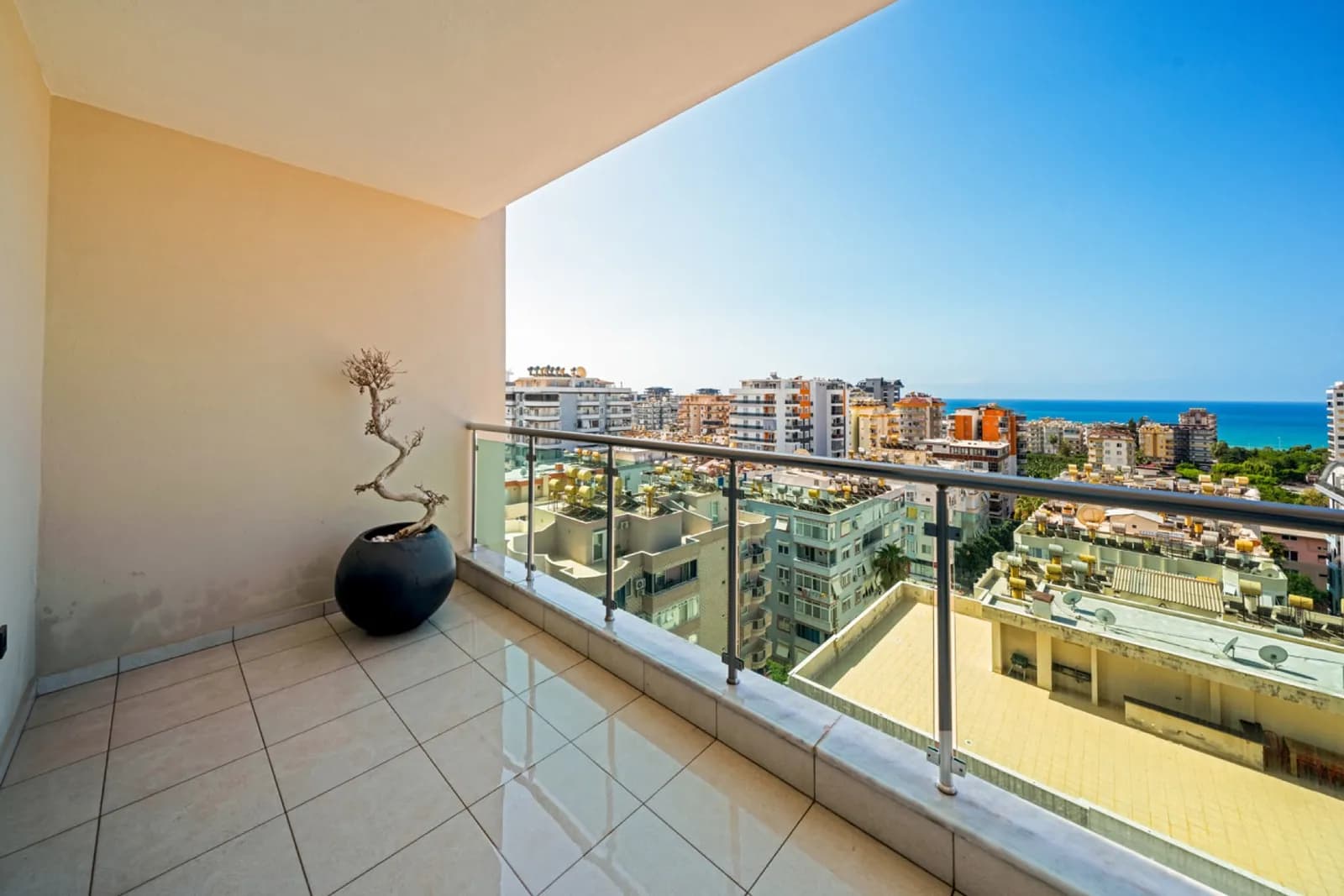 Stunning Sea View Luxury Designed 2+1 Apartment For Sale In Alanya Mahmutlar — photo 1