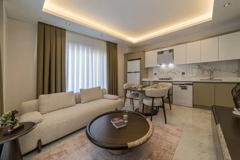Furnished 2+1 Apartment with Pool View in Alanya Güllerpınarı — photo 1