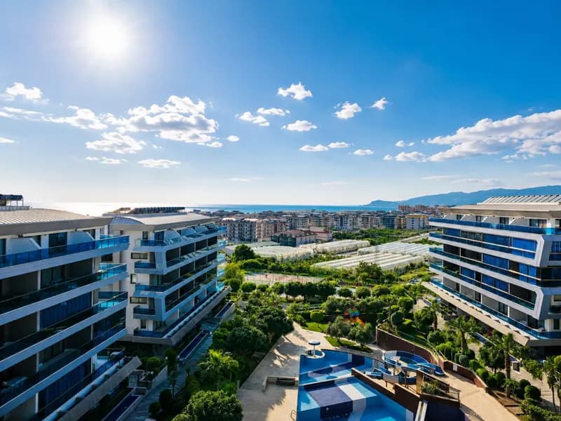 Panoramic Sea View Fully Furnished 2+1 Duplex For Sale In Kargıcak, Alanya — photo 1